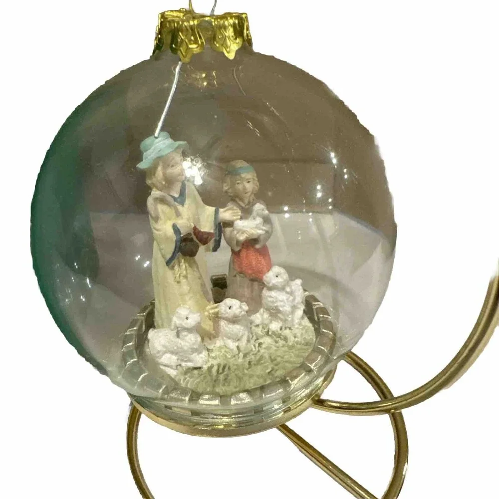 House of Lloyd Christmas Around the World Shepherd Ornament‎ With Stand 1995